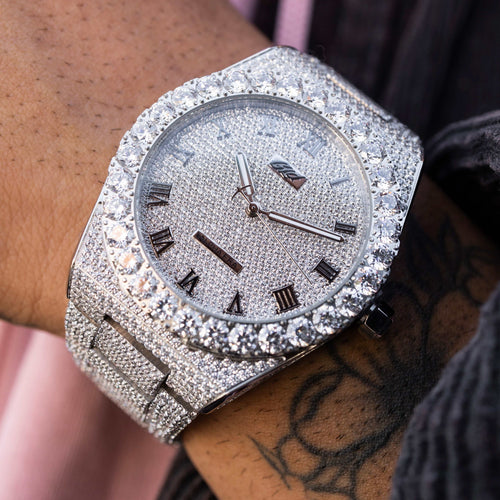 42MM Fully Iced Moissanite Alpha Era? 316
