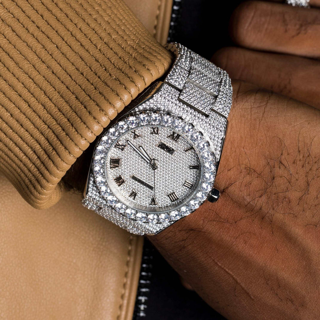 42MM Fully Iced Moissanite Alpha Era? 316